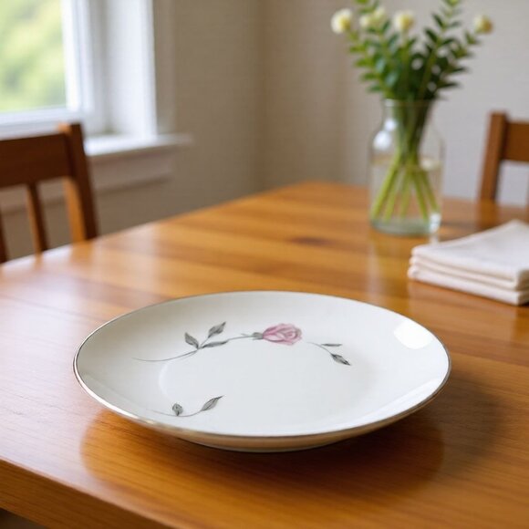 Mikasa Fine China 8194 Primrose Pattern Soup Bowl 7.5" Floral Design Elegant Tab - Picture 2 of 5